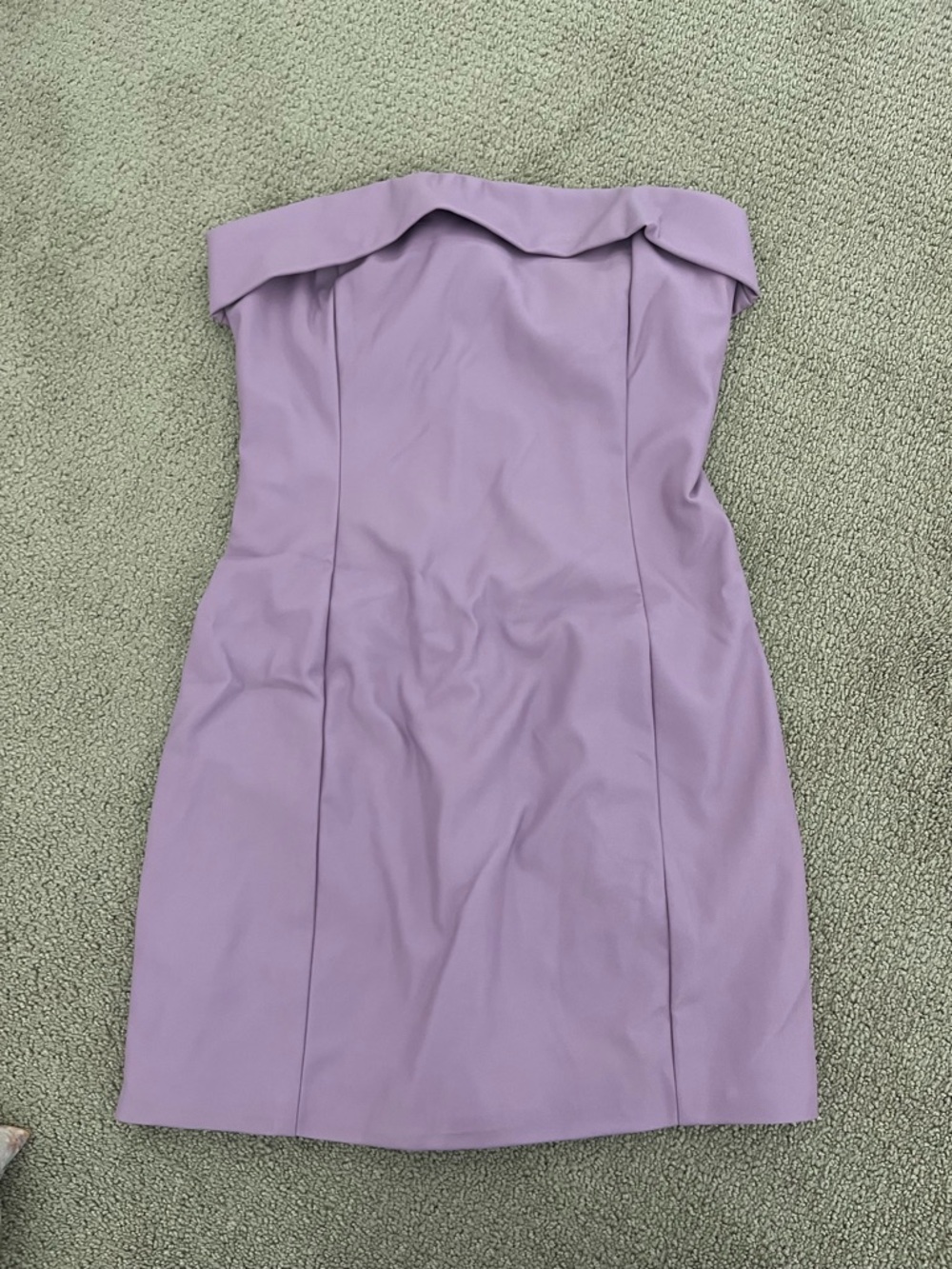 Idem Ditto Strapless Lilac Purple Dress - Picture 4 of 5